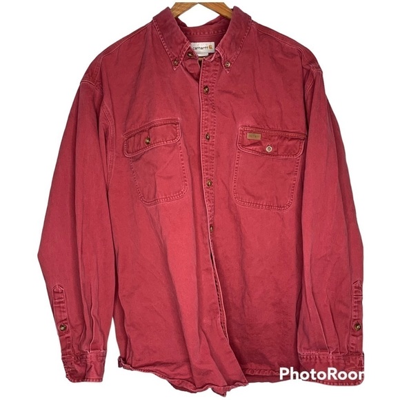 Carhartt Other - 𝅺2000S Thick Carhartt Button-Up